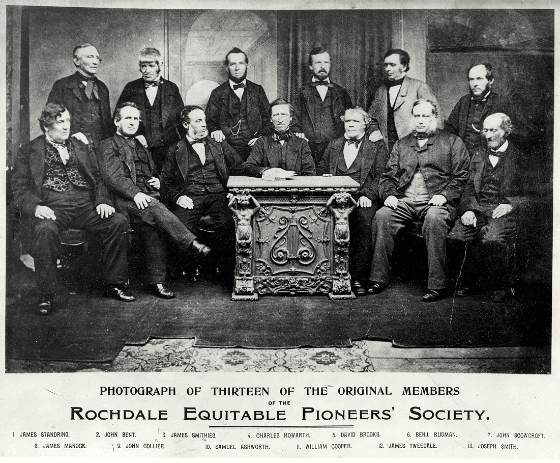 Rochdale-pionererne — grundlæggerne af den moderne andelsbevægelse